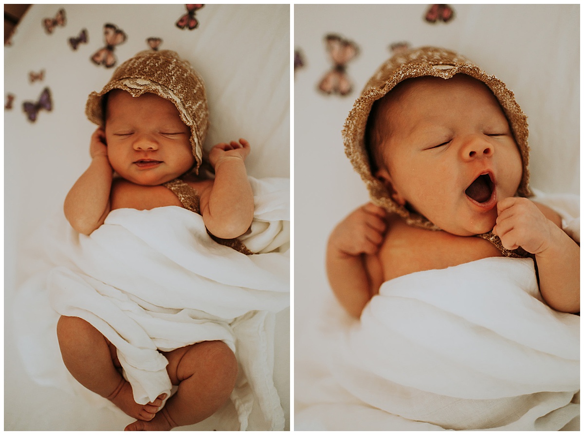 Newborn session captured by washington based photographer Jade Averill Photography